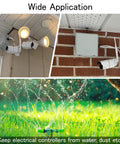 IP65 Waterproof Outdoor Junction Box With Hinged Lid used for lighting and irrigation controllers in various installations