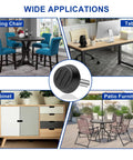 1/4-20 UNC Thread Adjustable Furniture Levelers And Table Feet with wide applications for dining chairs, tables, cabinets, patio furniture