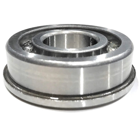 Premium 2 Pack Rear Wheel Bearings Built Tough With Synthetic Grease And High Temp Resistance For Heavy Duty Zero Turn Mowers close-up view of precision ground steel bearing.
