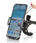 Universal Phone Mount For Strollers Bicycles Golf Carts Shopping Carts And More Hands Free Easy Clip On Handlebar Clamp For IPhone Or Android