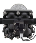 Front view of 115V 3.0 GPM Water Pump For Boat And RV Revolution With Strainer, Quiet Automatic Demand Pump, Model 4008 171 A65 E65