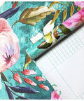 Easy Peel And Stick Floral Wallpaper Teal And Pink For Bedroom And Nursery Removable Textured Wall Cover No Mess Install