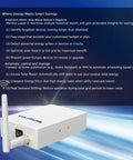 AI Powered Smart Energy Monitor Home Circuit Tracker Real Time Electric Usage Meter showing predictive alerts for energy savings.