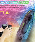 High Speed RC Boat For Kids And Adults With Jet Pump Propulsion 20 KMH Shallow V Hull Hidden Propeller ABS Hull Pool And Lake