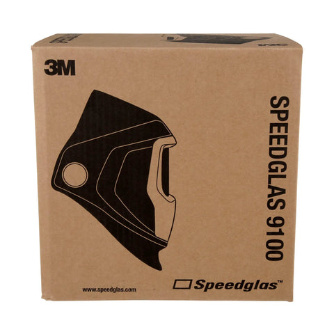 Speedglas 9100 Welding Helmet Replacement Part With Side Windows Headband And Silver Front Panel No ADF Durable Shell Box