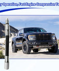 12mm Compression Tester Adapter For Ford 4.6L 5.4L 6.8L 3 Valve Triton Engines 2008 And Later next to a black truck on sand