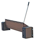 Heavy Duty Steel Mechanical Dock Leveler equipped with a beefy 66 inch ramp width and solid 25000 lb load rating, showing grippy tread plate.