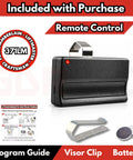 Garage Door Opener Remote Replacement For 371LM Purple Button Security Plus 315 MHz Fits 2005 To 2011 Purple Learn Button Version
