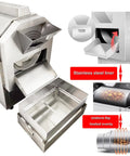 Heavy Duty Commercial Bean And Nut Roaster Machine For Home Or Cafe Use, Electric Chestnut Roasting Equipment, Stainless Steel Industrial Grade