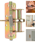 4 Inch Spring Hinge Automatic Self Closing Gate Hinges With 90 Degree Positioning for screen doors installation
