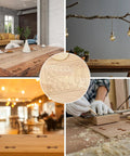 Top Shelf Acrylic Router Templates For Woodworking With 13 Piece Dog Bone And Dumbbell Inlay Jigs Laser Cut Precision Guides shown in various woodworking settings.