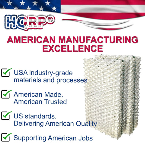 HDC411 Wick Filter Replacement 4 Pack For Essick Air AIRCARE with USA made quality materials and processes background