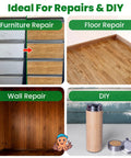 Wood Grain Repair Tape For Furniture Self Adhesive Brown Wood Color Peel And Stick Veneer Strips To Patch And Restore Dings On Cabinets Tables And Floors Easy DIY Fix For Wood Surfaces ideal for repairs and DIY projects on furniture, floors, walls, and decor.
