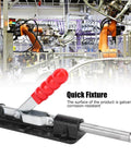 Beefy Quick Release Toggle Clamp With 1278 Lbs Holding Power, Push Pull Hand Tool in factory setting