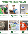 2 Pack Heavy Duty Liquid Pump For Gallon Jugs And 5 Gallon Buckets White BPA Free Leakproof Dispenser in various spaces