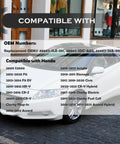 Image showing compatibility list for Brake Fluid Cap Replacement And Master Cylinder Cap For Honda Civic Accord Fit CRV S2000 And More OEM Style Reservoir Cap No Fuss Install Leakproof And Durable Car Maintenance Part For Honda Fans.