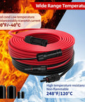 10 AWG Solar Extension Cable 10 Ft With 2 Pairs Solar Connectors PV Wire Tinned Copper Tough UV Resistant XLPE Insulated PPO Connectors Outdoor Automotive And Marine Use Black And Red