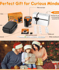 Kid Friendly Handheld Microscope With 2.0 Inch Screen 1000X Magnification Rechargeable Pocket Digital Microscope gift set