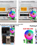 180W Electronic Load Tester with 2.4 Inch DC Tester, APP Control, constant load monitor for USB chargers and batteries