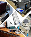 Heavy Duty Full Extension Drawer Slides With Locking Mechanism, Detachable For Easy Removal, 850 mm in use with RV