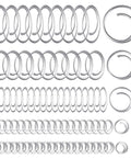 80 Pcs Stainless Steel Cotter Ring Kit With 5 Sizes Durable 316 Stainless Steel Split Rings For Clevis Pins Marine And Trailer Hardware Must Have For Hitch Pin Lock Systems.