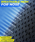 Cooling Balaclava Face Mask With Glasses Holes breathable mesh close-up
