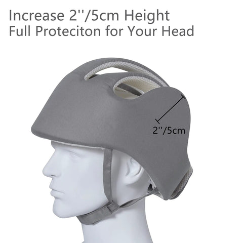 Side view of the Everyday Head Protection Helmet For All Ages Kid Friendly Kids Teens And Adults Soft Six Tenths Inch Foam Shock Absorption