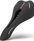 Memory Foam Mountain Bike Seat With Ergonomic Five Zone Concept For Road BMX And MTB Rides All Day Comfort Saddle Built For Long Days In The Saddle Ride Ready, black memory foam saddle with ergonomic design