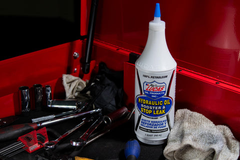 Hydraulic Oil Booster And Stop Leak For Gear And Rigs, Slashes Heat, Reconditions Worn Seals And O Rings To Stop Leaks, Clears Varnish, Restores Pressure, Works With Synthetic And Conventional Fluids, 1 Quart