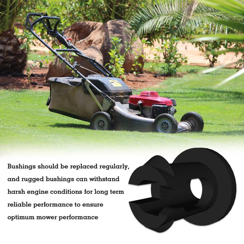 Kohler Engine Linkage Retaining Bushing Replacement 2515808S 25 158 08 S 6 Pack Black Aftermarket Durable Part For A Smooth No Fuss Motion In Small Engine Systems lawn mower linkage bushing