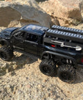 1/24 Diecast Pickup Truck Toy With Light And Sound, Pull Back Action Metal Truck For Kids And Collectors, Black Mammoth Model