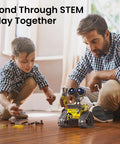Bond Through STEM Play Together with STEM Robot Building Kit For Kids Aged 8 to 12 With Remote Control Cool Hands On Robotics Toy For Boys And Teens Learn Coding Engineering And Problem Solving The Ultimate Gift For Birthday Or Holidays