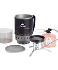 Windproof Camping Stove System With Radiant Burner And Regulator Fast Boil 1.8 Liter Pot All Components Nest Inside Includes IsoPro Fuel