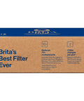 Hub Replacement Water Filter For Clean Tasting Water No More Plastic Bottle Waste BPA Free Reduces Over 70 Contaminants like Lead and Mercury Replaces 900 Plastic Bottles Lasts Half A Year Or 120 Gallons Includes 1 Filter White Kitchen Essential brown box packaging