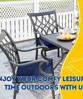 Outdoor Chair Seat Cushions Set Of 2 Waterproof And Fade Resistant 20 By 20 By 3 Inches Navy Blue on patio furniture