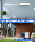 3 Inch Mini Split Lineset Cover Kit Easy Install 13.5 Feet DIY Paintable Lineset Indoors and Outdoors