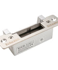 Heavy Duty Electric Strike Lock With Adjustable Mode For Fail Safe Or Fail Secure, 2200 Lb Jaw Strength shown with mounting hardware