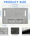 Diagram of Universal Golf Cart Seat Cover Towel Blanket with Four Front Pockets, sizes and features displayed.