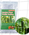 Heavy Duty Garden Trellis Netting 5 By 15 Feet Polyester Nylon Square Mesh For Climbing Plants Fruits Vegetables And Vines
