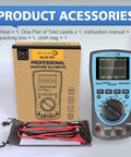 Two In One Portable Oscilloscope And Multimeter With 1 MHz Bandwidth And 2.5 Msps Sampling, 4000 Count DMM with accessories