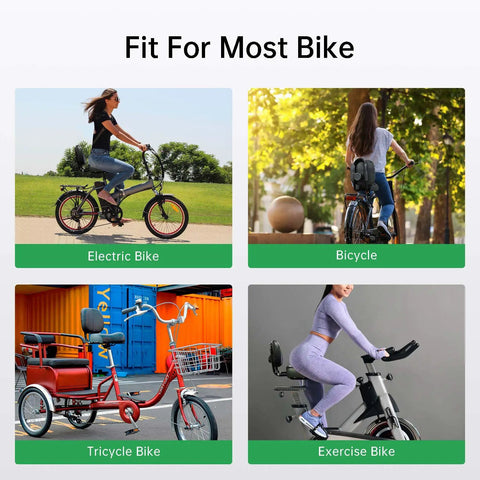 Plush Oversized Comfort Bike Seat With Backrest For Cushioned Rides, Ergonomic Saddle With Supportive Back, Ideal For Long Days In The Saddle, Reducing Pressure And Vibration On Bumpy Roads, fits most bikes