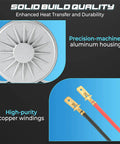 24V 350W Brushed Permanent Magnet Electric Motor For E Scooters And E Bikes Compact 2800 RPM Drive System Motor For Upgrades Bike Conversions And Small Wind Turbine Projects, aluminum housing, copper wires