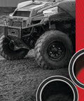 Close-up of UTV with One Way Clutch Bearing Kit For Can Am Commander 1000 DPS 2016 2017 Replacement installed on tire.