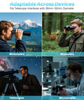 WiFi Eyepiece for Telescopes and Microscopes With One Point Five Inch TFT Display 1080P HD Imaging and 64GB displayed on devices