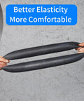 Hands stretching Heavy Duty 3.50/4.00-6 Inner Tube With TR87 Bent Valve showing elasticity and comfort.