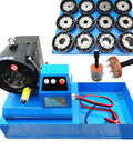 Portable Hydraulic Hose Crimper One Quarter Inch To Two Inch High Pressure Vehicle Hose Crimping Machine 32 MPa With 13 Die Sets DC12V