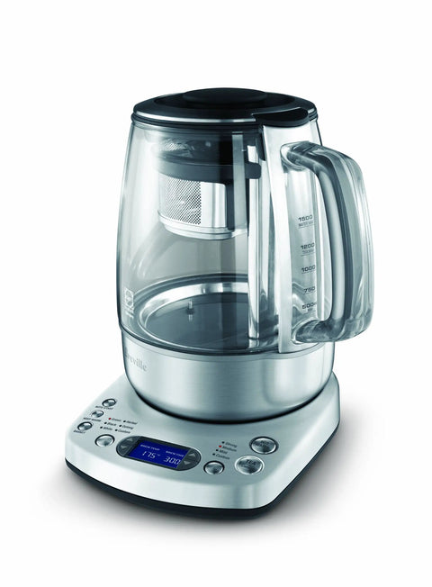 Tea Maker Infuser And Water Kettle 51 Oz Capacity With Programmable One Touch Controls And Auto Tea Basket for precise brewing.