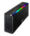 GX950UC Gaming UPS Battery Backup And Surge Protector for Gaming PCs with 950VA 510W, eight outlets, RGB lighting, USB C and USB A ports