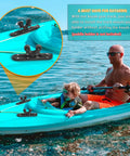 7 Inch Kayak Track System For Fishing Gear Mounts And Accessories, Universal Kayak Rail Track For Rod Holders, Cup Holders, Fish Finder Mounts, Paddle Holders, Pack Of 2 on kayak