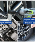 5-Piece 1/2 Inch Drive Impact Socket Set With 3 Inch Extension Bar used with impact wrench, torque wrench, breaker bar